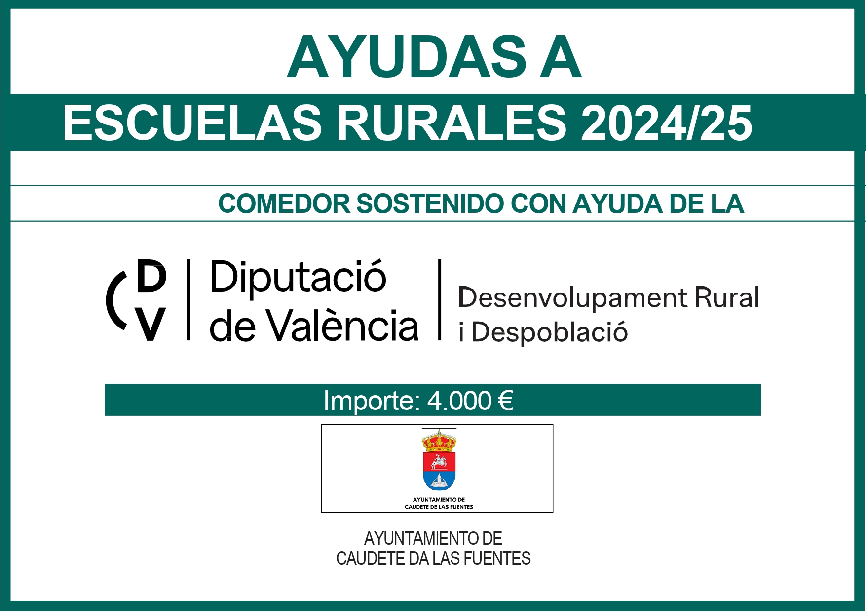 Ayudas para la financiación de Comedores Escolares