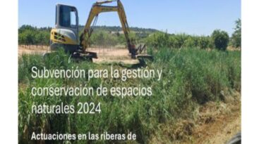 cartel espacios naturales